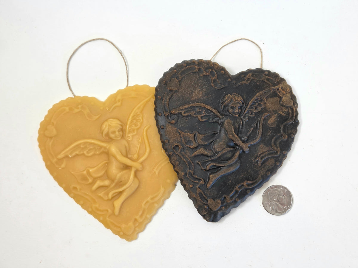 Cupid Heart | Beeswax Ornament