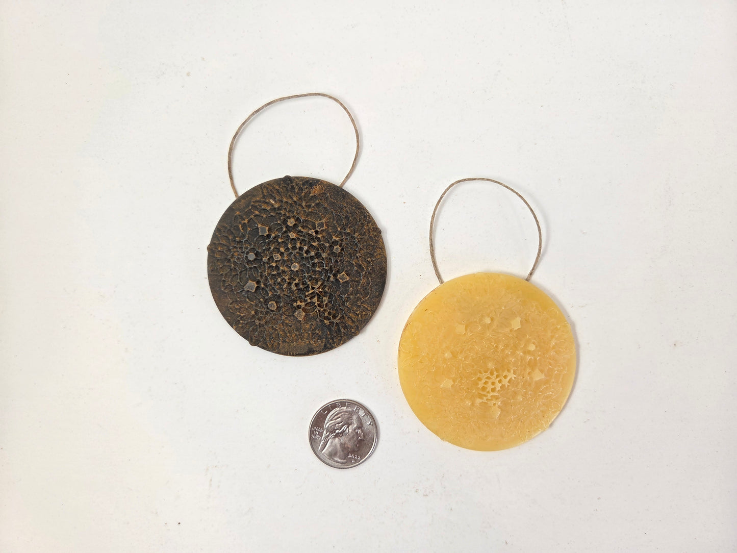 Vintage Lace | Beeswax Ornament