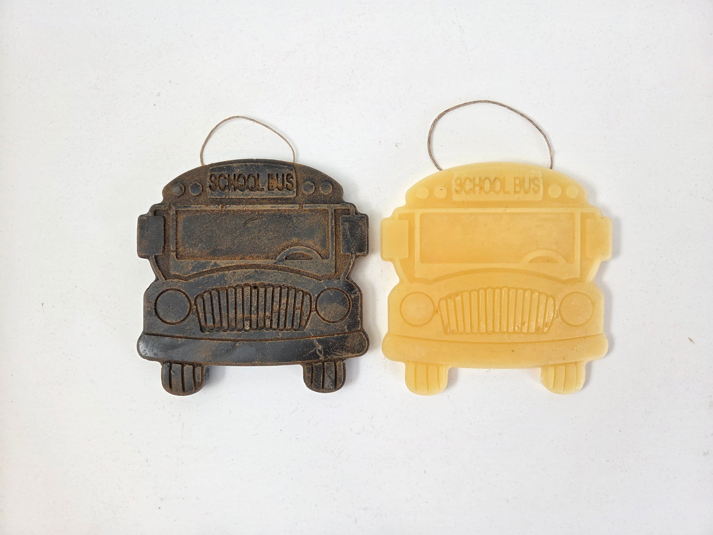 School Bus | Beeswax Ornament