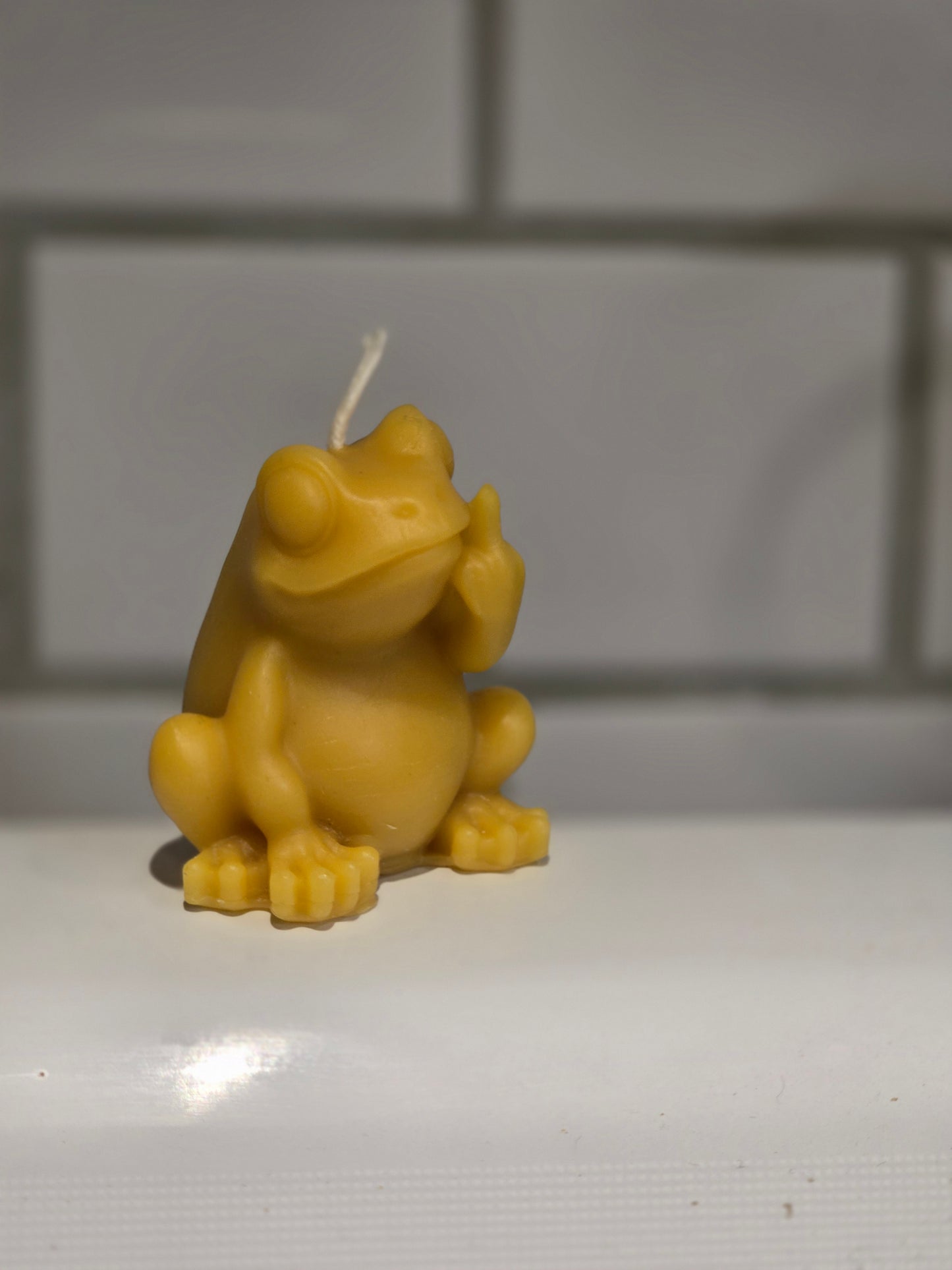 Foul Frog | Beeswax Candle