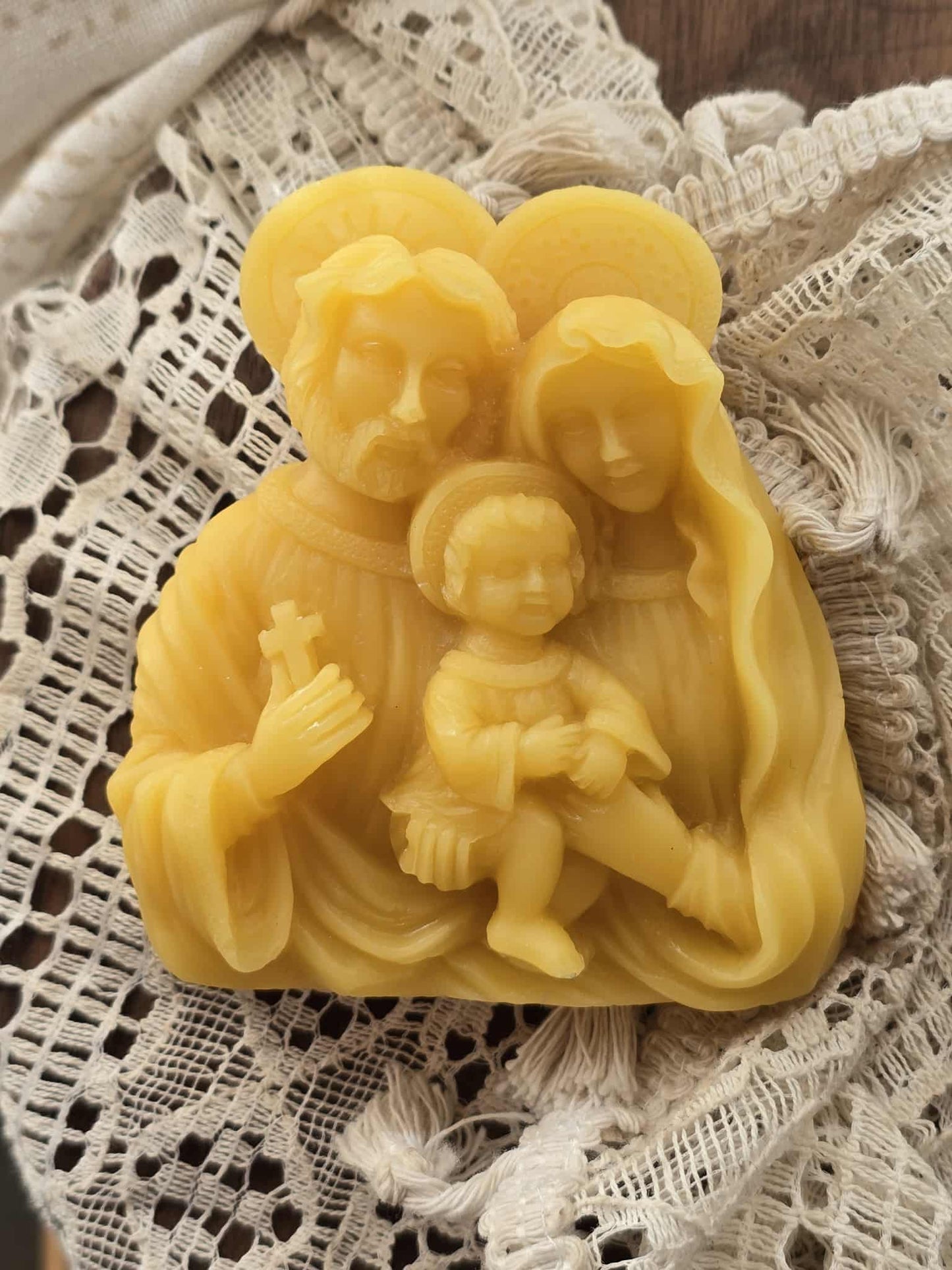 Orthodox Nativity | Christmas Beeswax Figurine