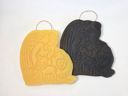 The Lion and the Lamb | Beeswax Ornament
