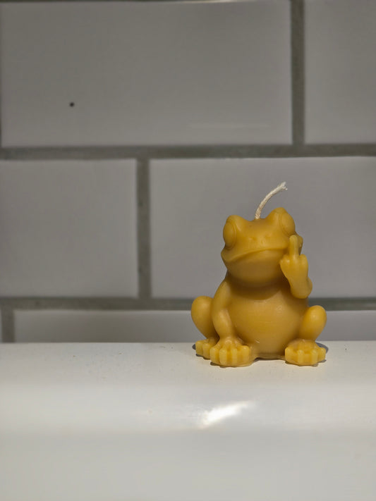 Foul Frog | Beeswax Candle