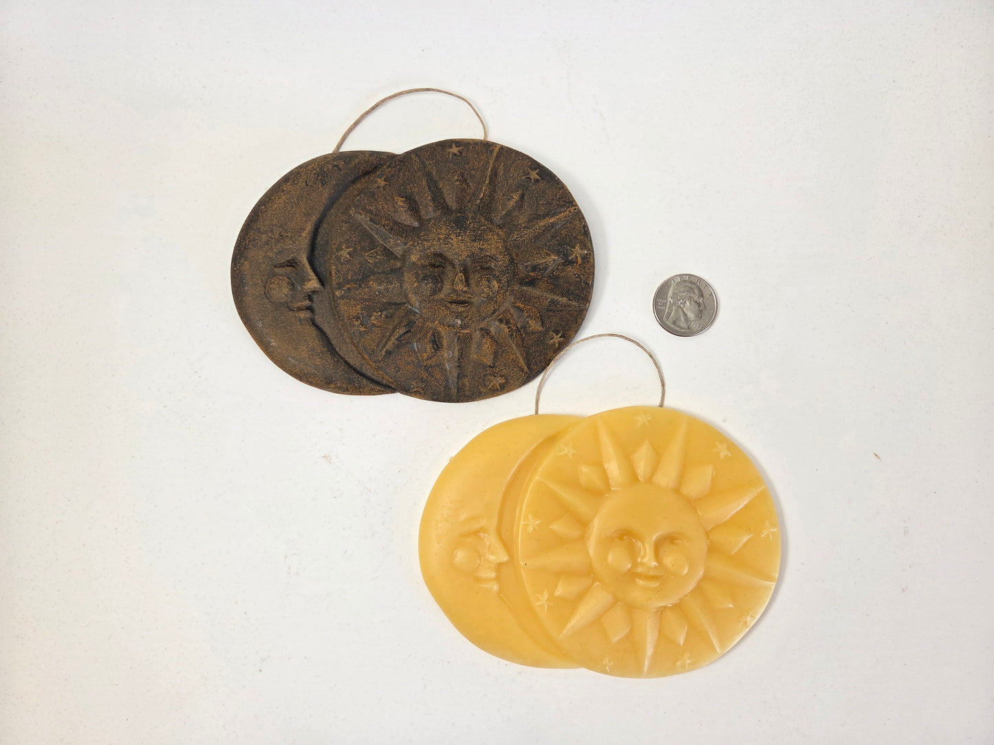Sun and Moon | Beeswax Ornament