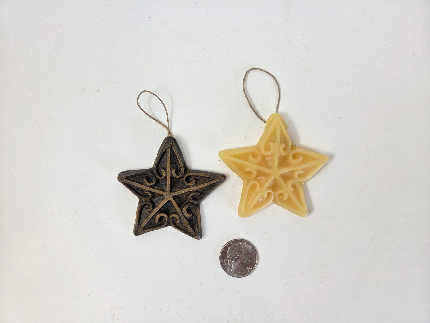 Simple Star | Beeswax Ornament