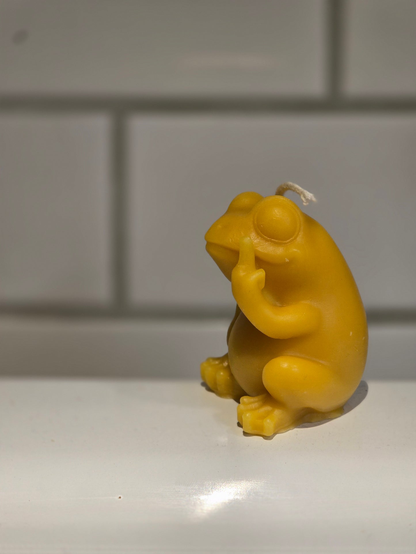 Foul Frog | Beeswax Candle