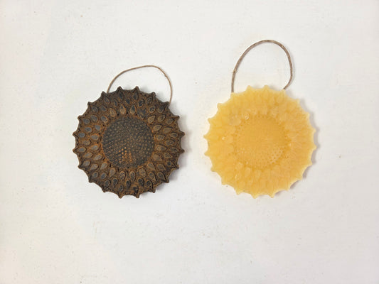 Summer Sunflower | Beeswax Ornament