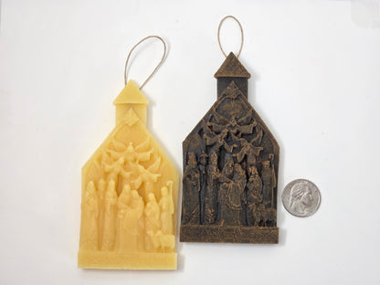 Worship the Newborn King | Beeswax Ornament