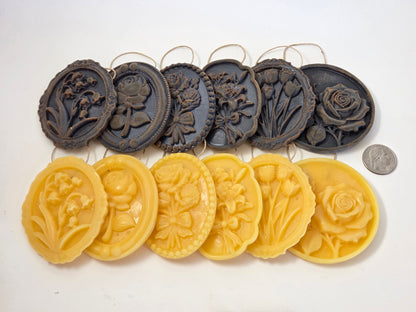 Flower Farm - Set of 6 | Beeswax Ornaments