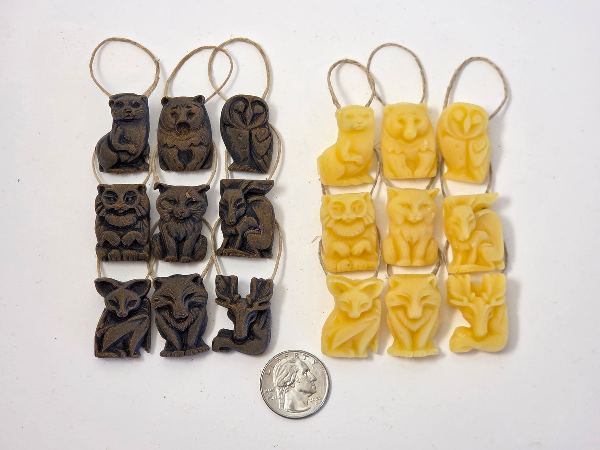 Wildland Guardians - Set of 9 | Beeswax Ornaments
