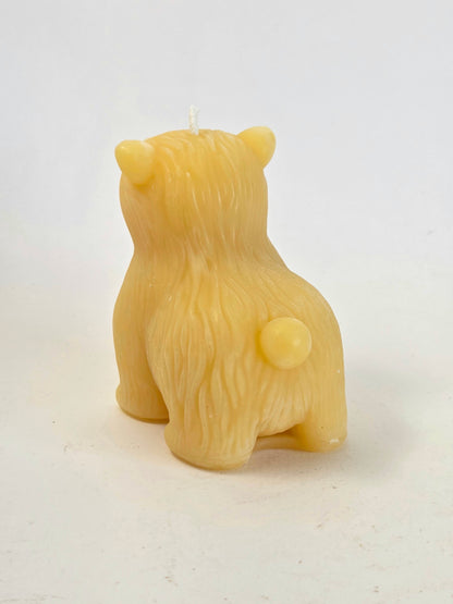 Burly Bear | Beeswax Candle