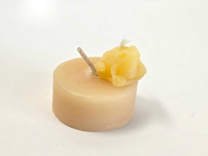 Bitty Frog | Tiny Beeswax Candle