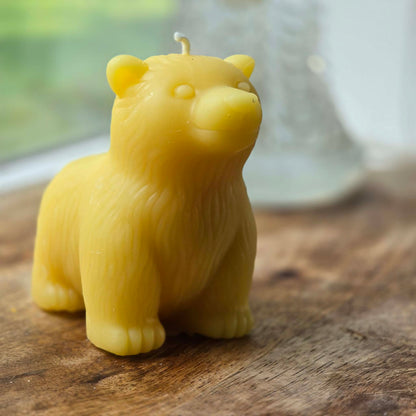 Bear Cub | Beeswax Candle