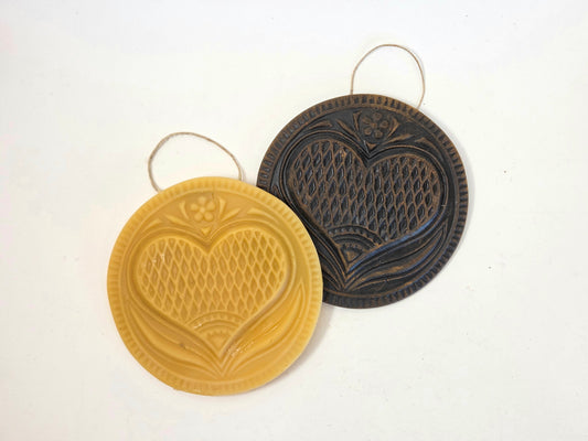 East Coast Heart | Beeswax Ornament