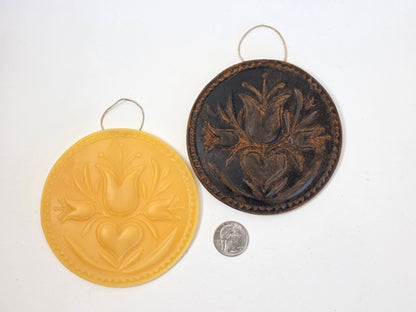 Swiss Heart | Beeswax Ornament