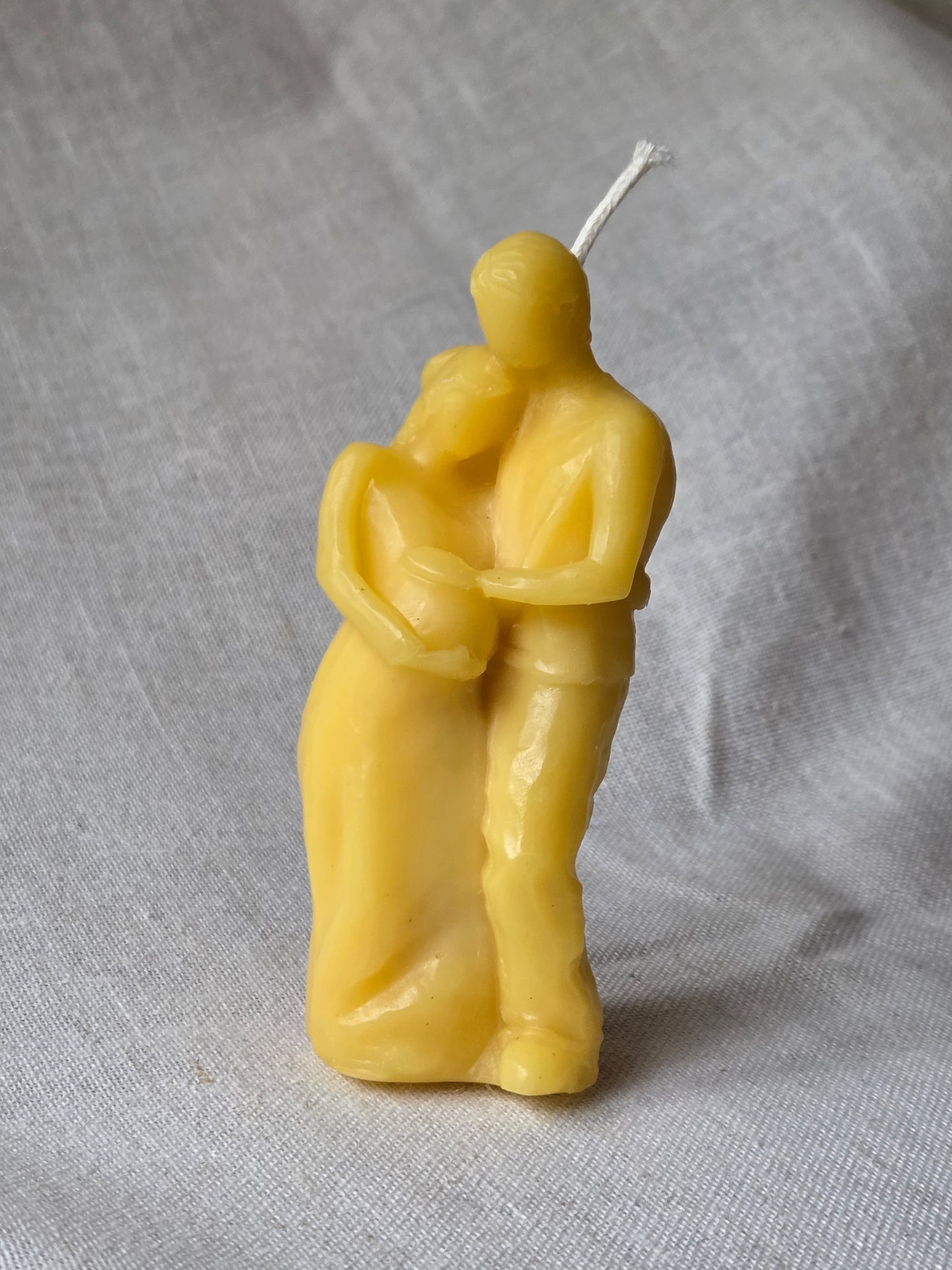 Beautiful Expectation | Pregnancy Beeswax Candle