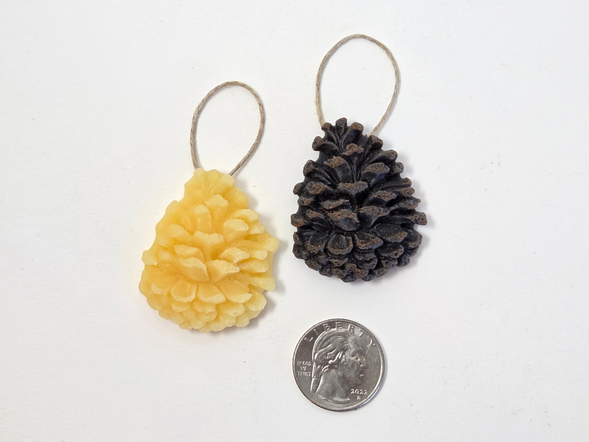 Mini Pinecone | Beeswax Ornament