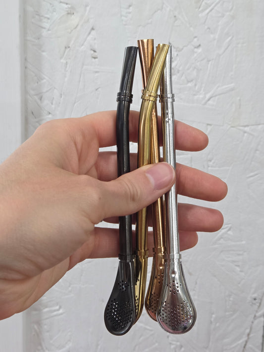 Metal Strainer Straw | Yerba Mate Bombilla