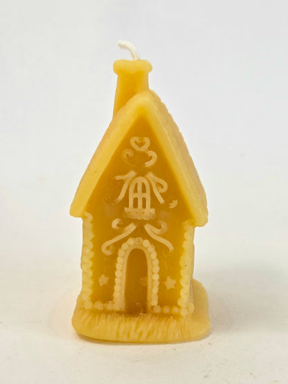 Gingerbread House | Beeswax Candle