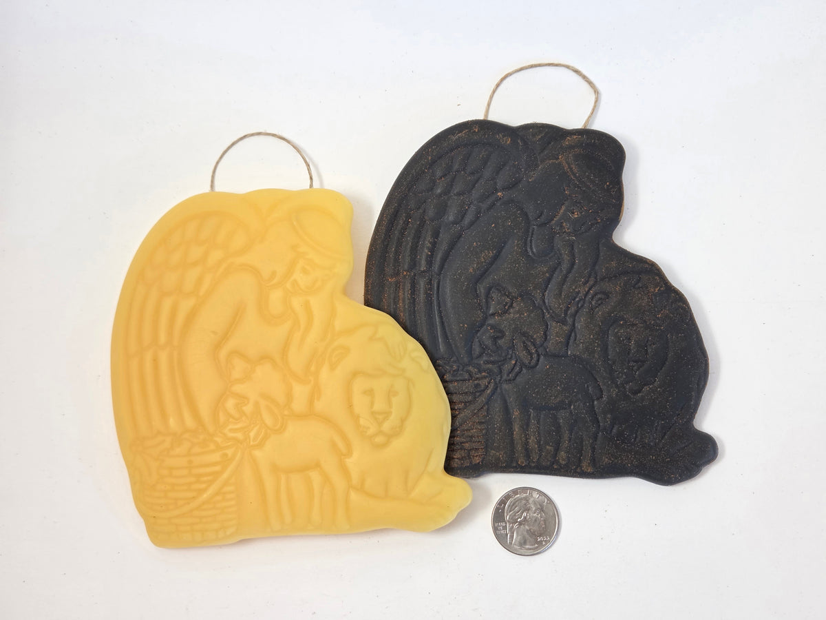The Lion and the Lamb | Beeswax Ornament