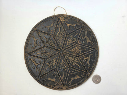 Nordic Noel | Extra Large Beeswax Ornament / Wall Plaque