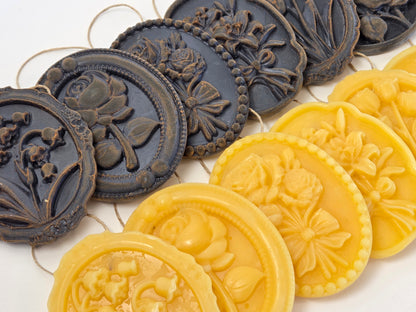 Flower Farm - Set of 6 | Beeswax Ornaments