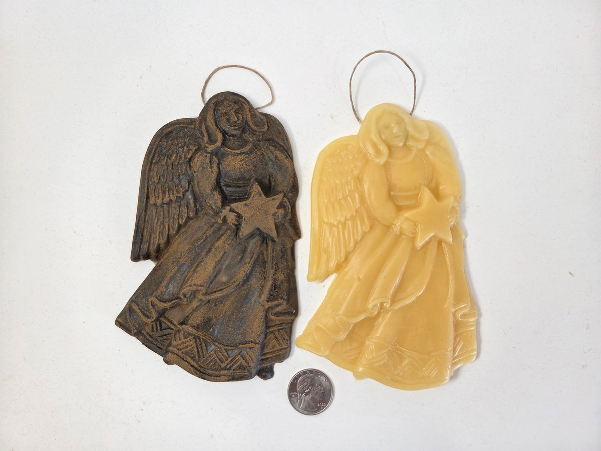 Shining Star Angel | Beeswax Ornament
