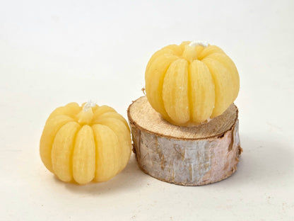 Mini Pumpkin | Beeswax Candles