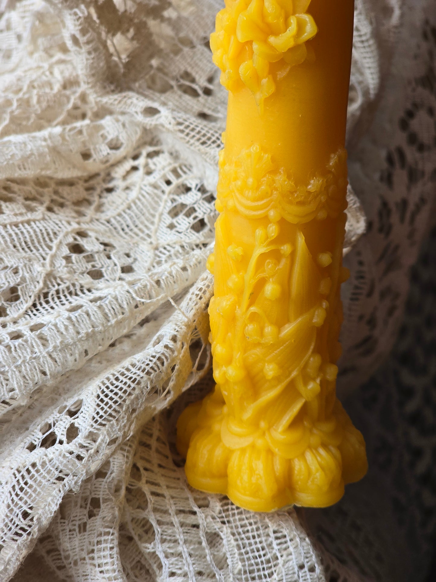 Sacred Ceremonies Pillar | Beeswax Candle