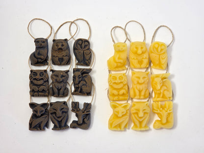 Wildland Guardians - Set of 9 | Beeswax Ornaments