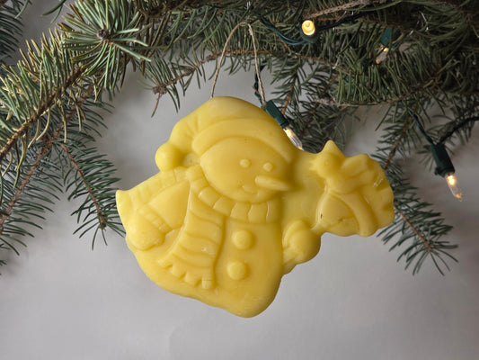 Frosty the Snowman | Beeswax Ornament