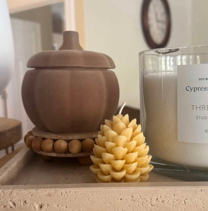 Scots Pinecone | Beeswax Candle