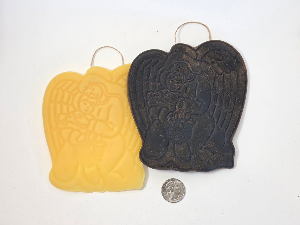 Angel Embrace | Beeswax Ornament