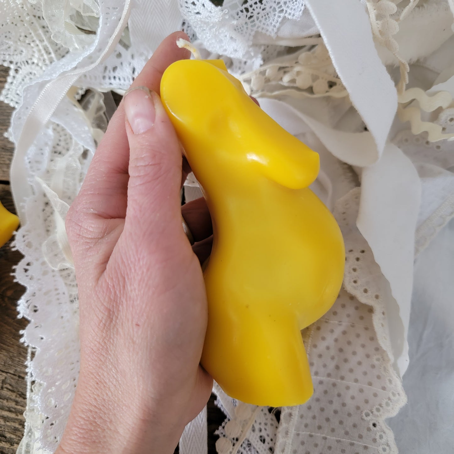 Pregnant Woman big or small beeswax candle