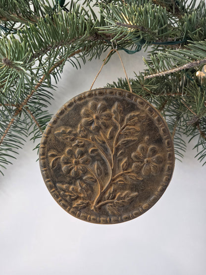 My Father's Flowers | Beeswax Ornament