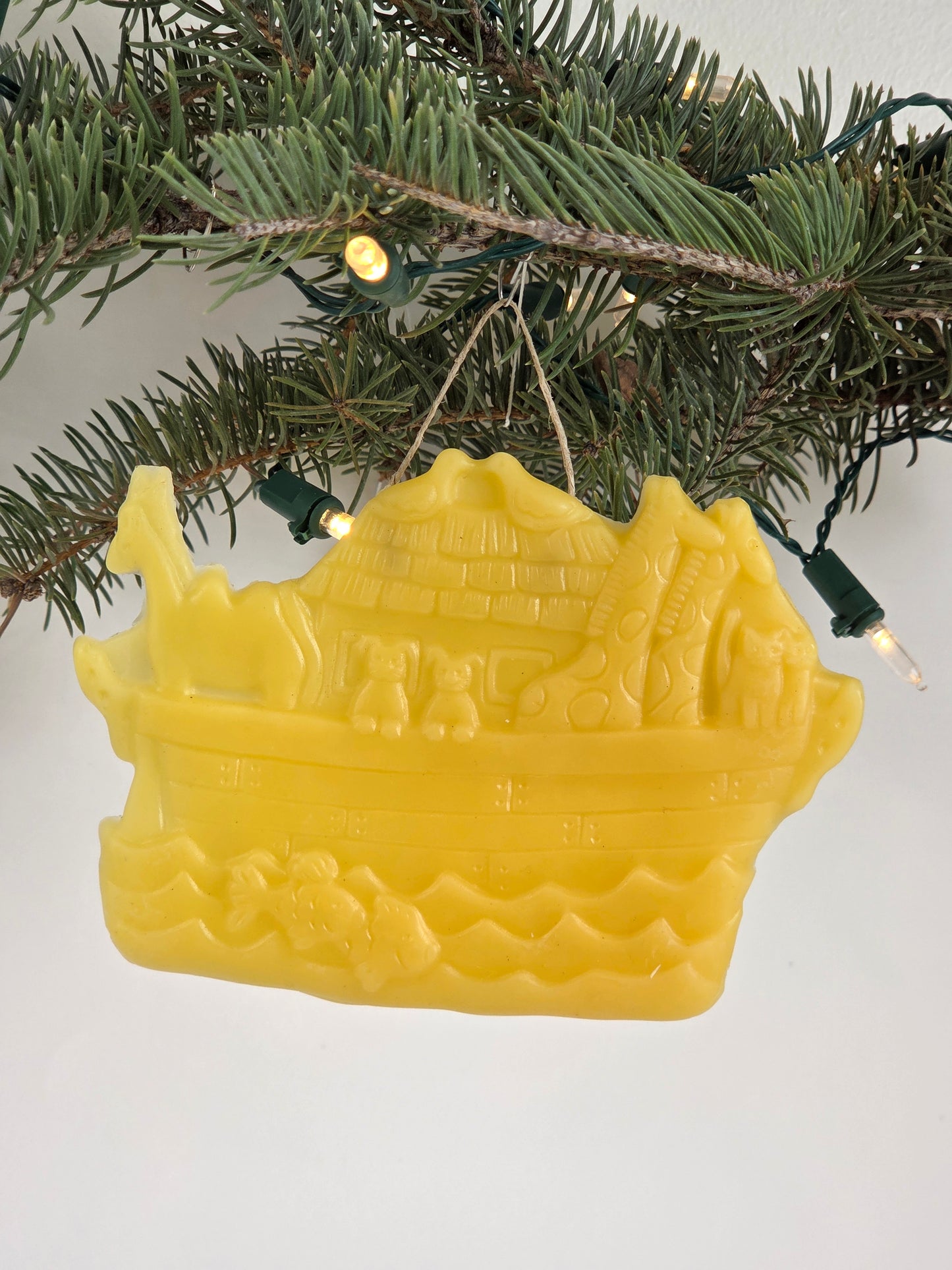 Noah's Ark | Beeswax Ornament