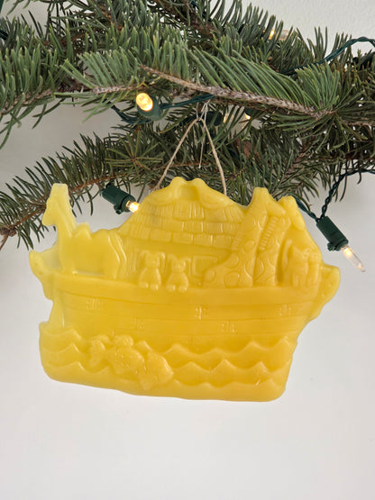 Noah's Ark | Beeswax Ornament