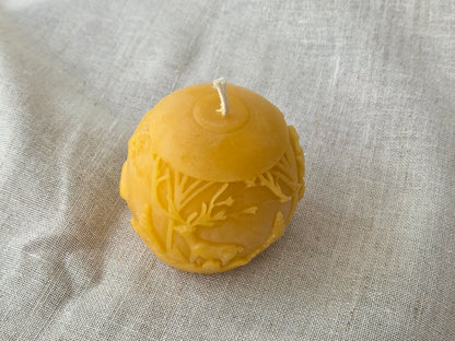 Stag Ball | Beeswax Candle