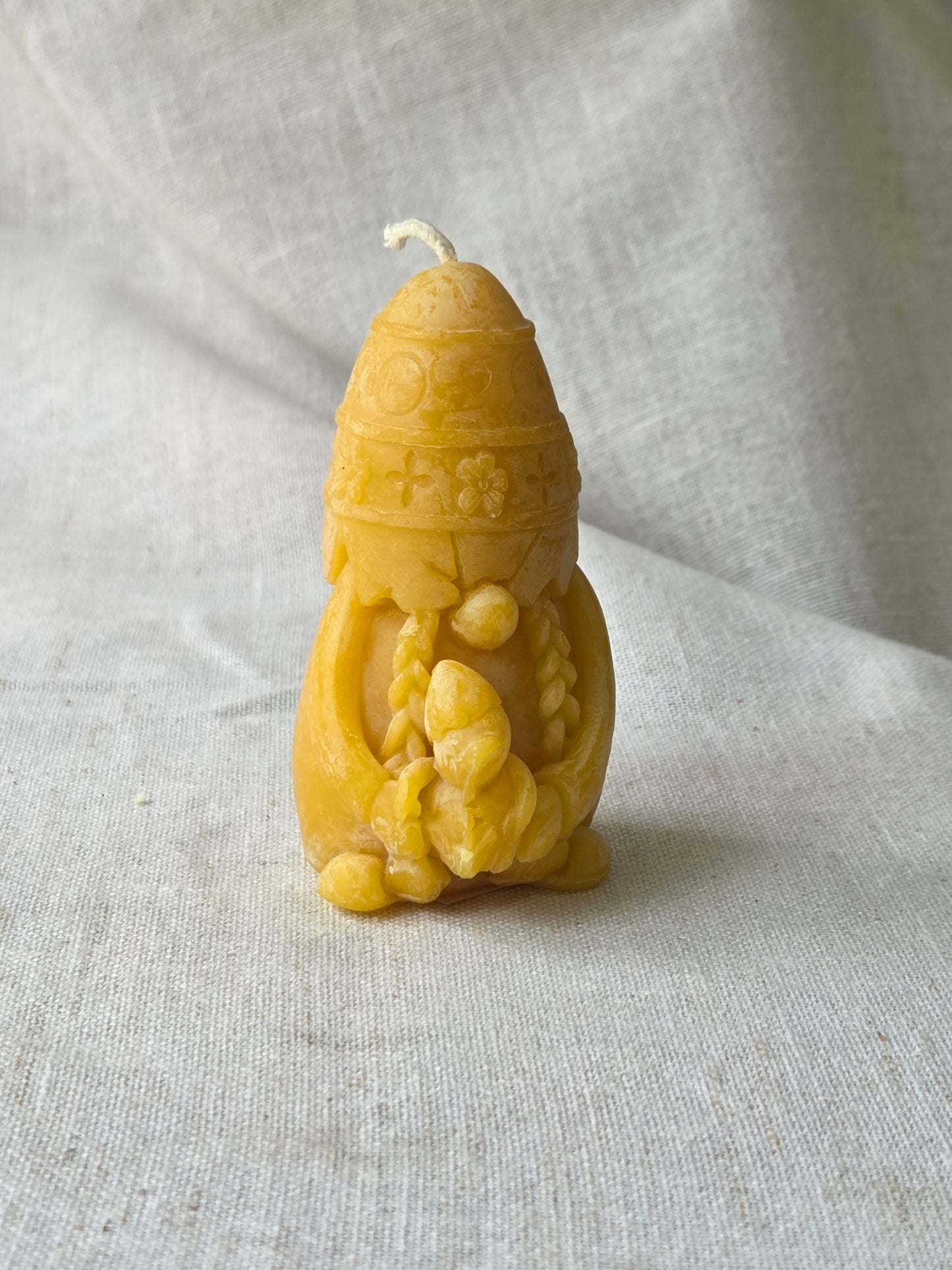Easter Egg Gnome | Beeswax Candle