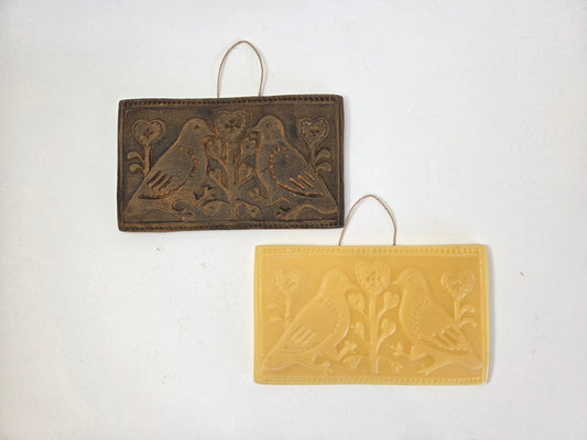 Suisse Doves | Beeswax Ornament