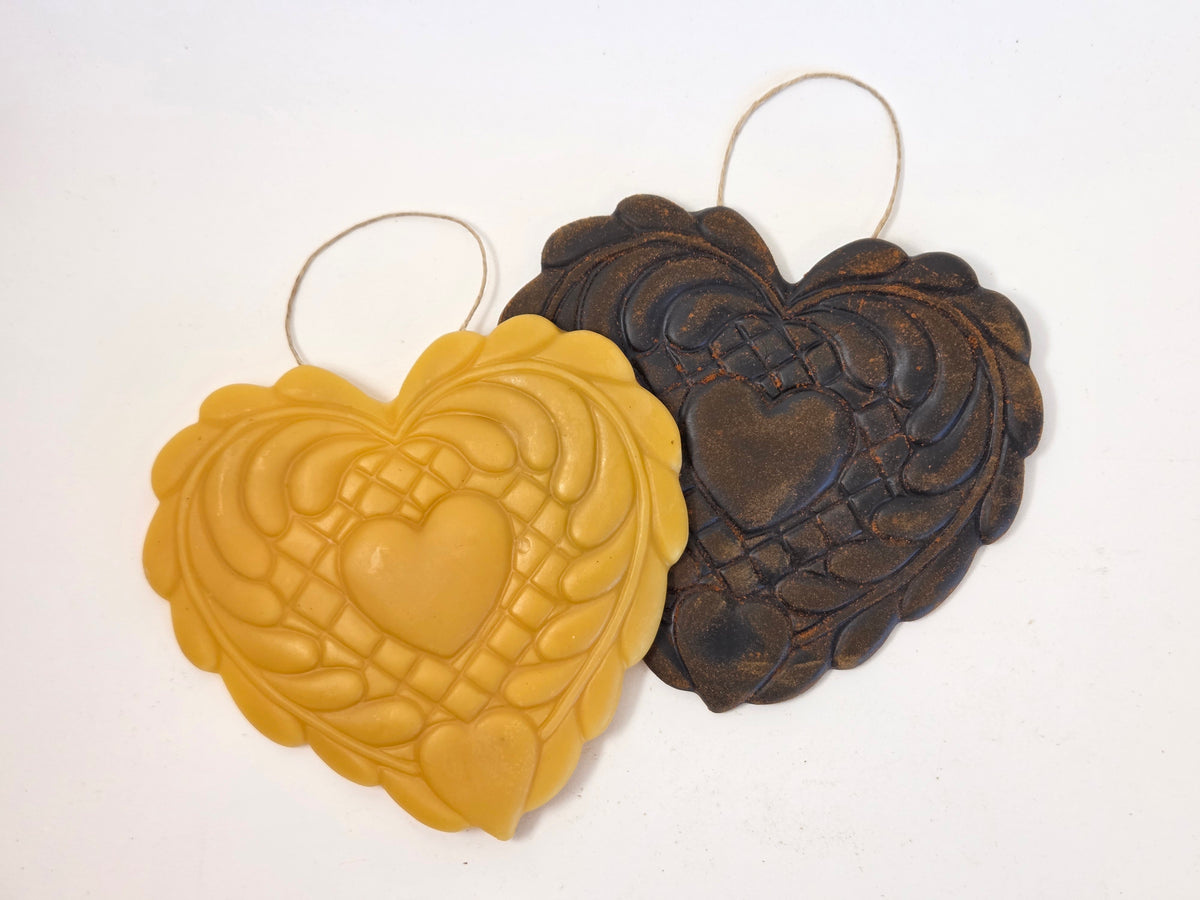 A Quilter's Patient Heart | Beeswax Ornament