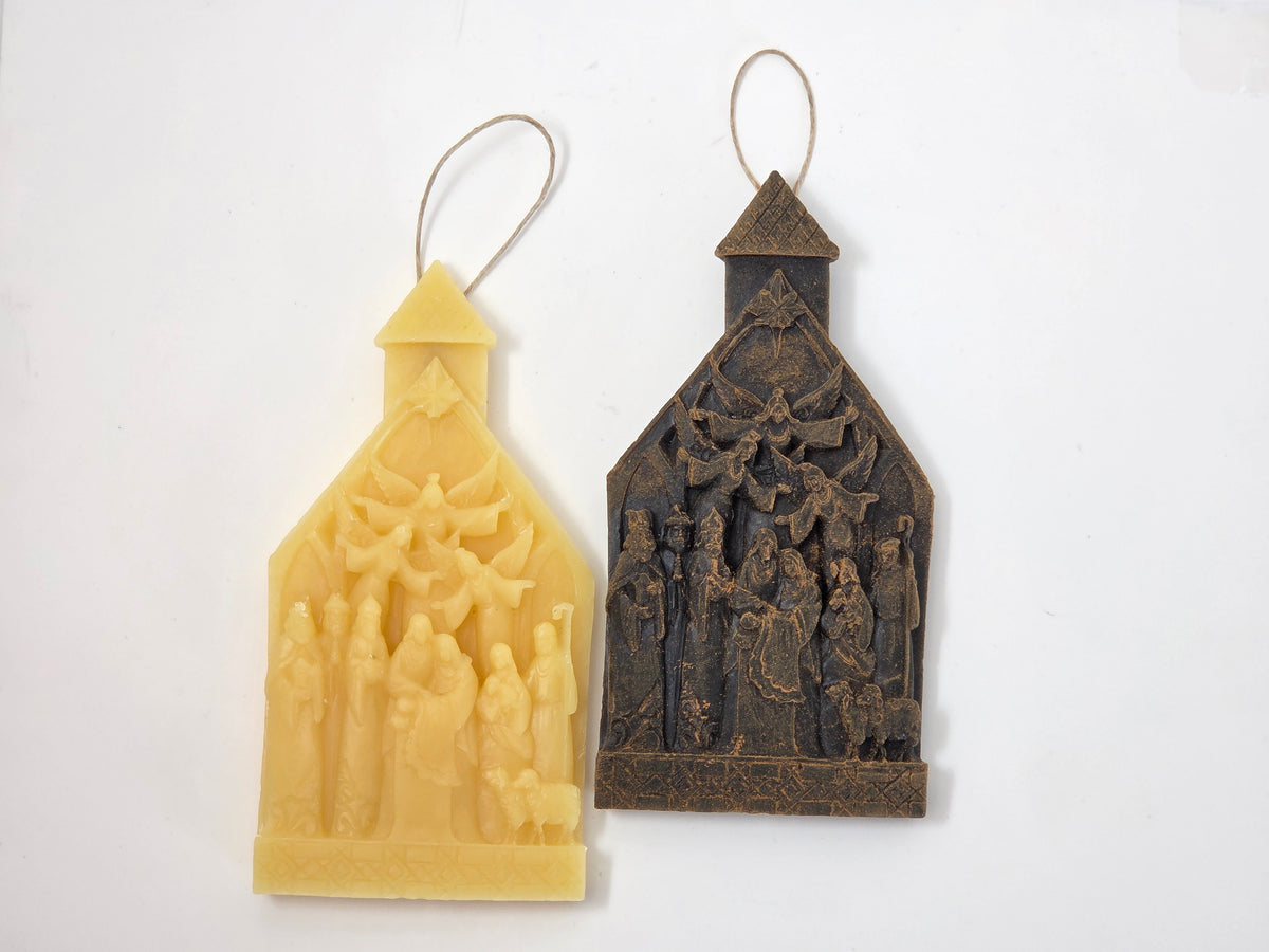 Worship the Newborn King | Beeswax Ornament