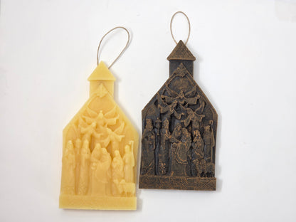 Worship the Newborn King | Beeswax Ornament
