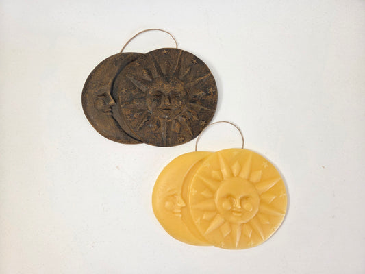 Sun and Moon | Beeswax Ornament