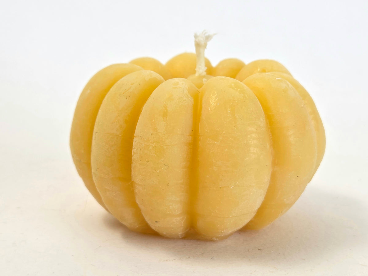 Sugar Pie Pumpkin | Beeswax Candle