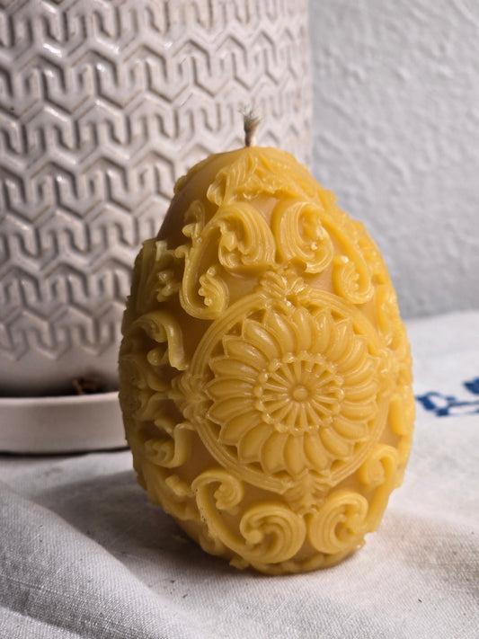Victorian Egg | Beeswax Candle