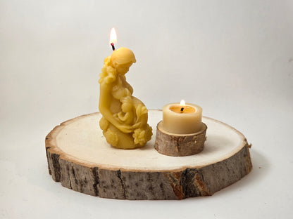 Growing Love | Pregnancy Beeswax Candle