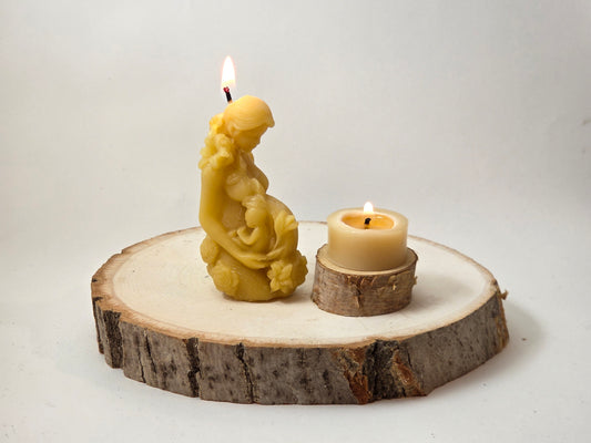 Growing Love | Pregnancy Beeswax Candle