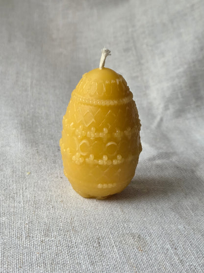 Detailed Egg Votive | Beeswax Candle
