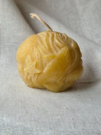 Teeming Waters | Ocean Beeswax Candle
